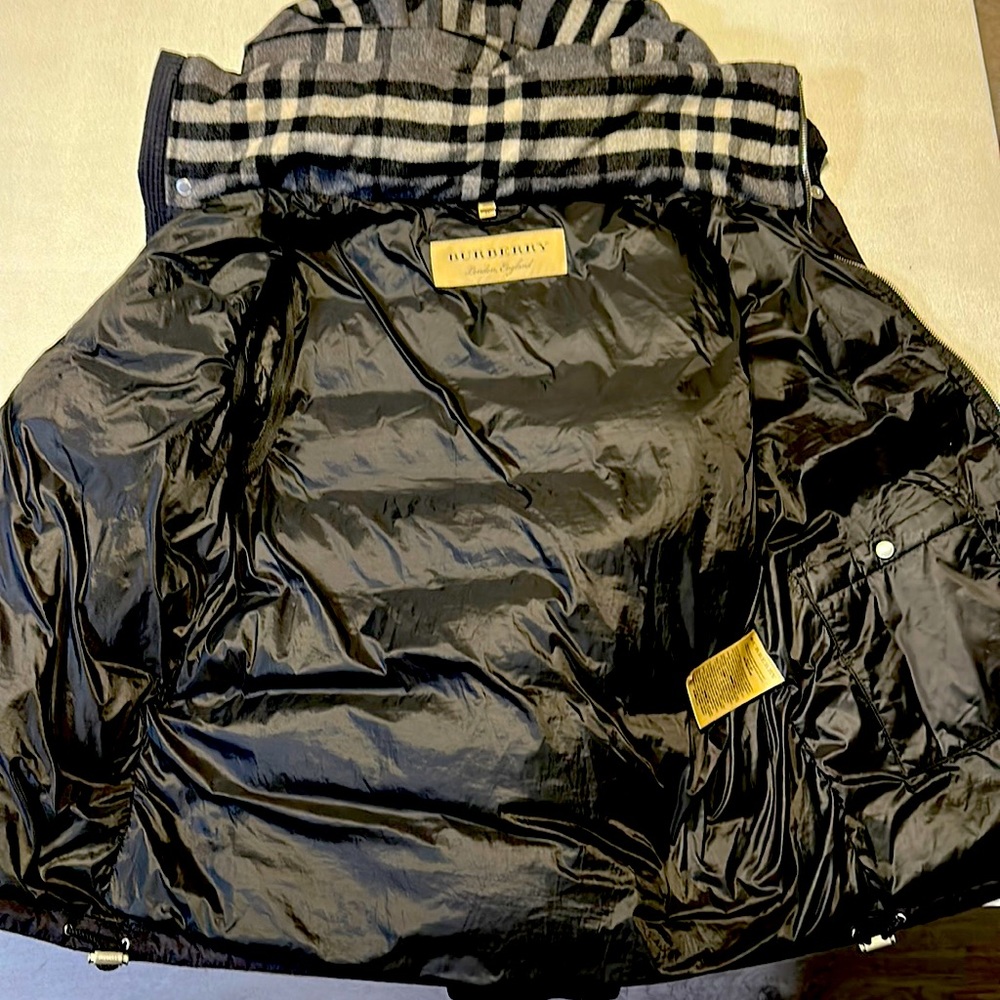 Men jacket size L Burberry worn a 5 times